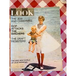 Look Magazine December 28 1965 Julie Andrews Cover Vintage Good 60s History